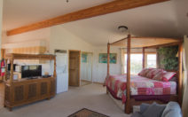 Bristol Bay Suite living area with TV